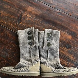 Knitted Ugg boots